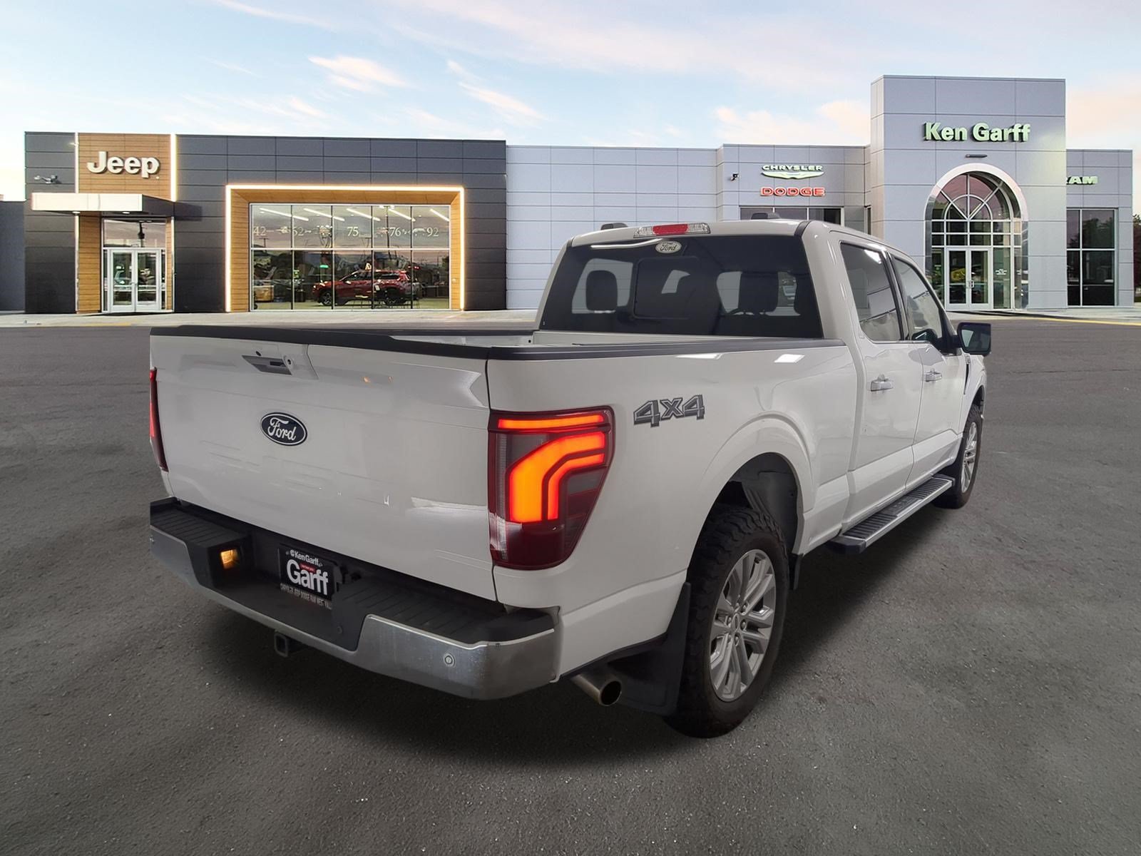 Used 2024 Oxford White Ford LARIAT image 4