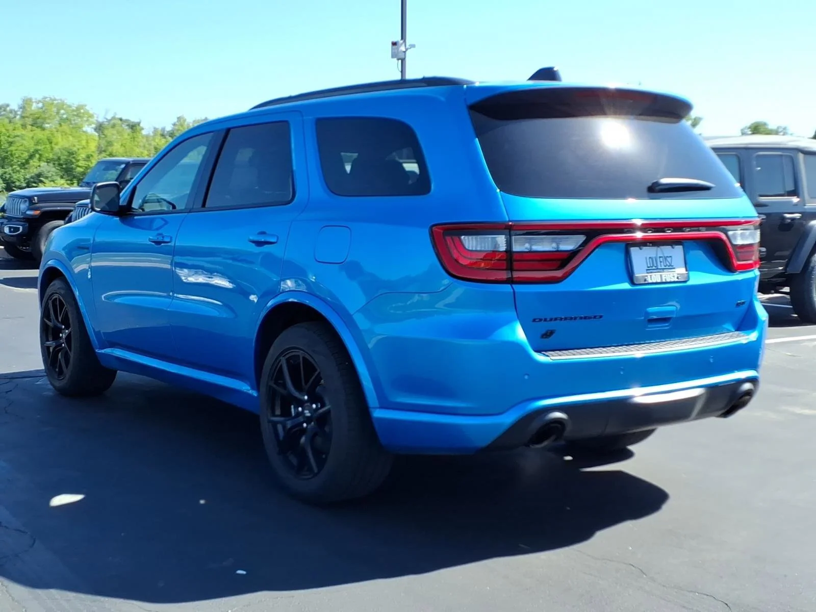New 2026 B5 Blue Exterior Paint Dodge GT Plus HEMI V8 image 4