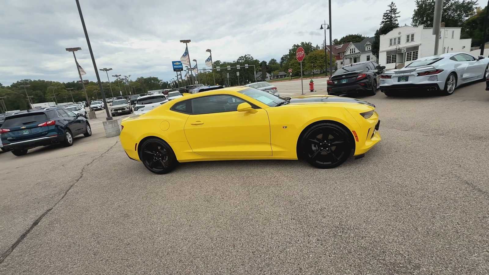 Used 2017 BRIGHT YELLOW Chevrolet 2LT image 9