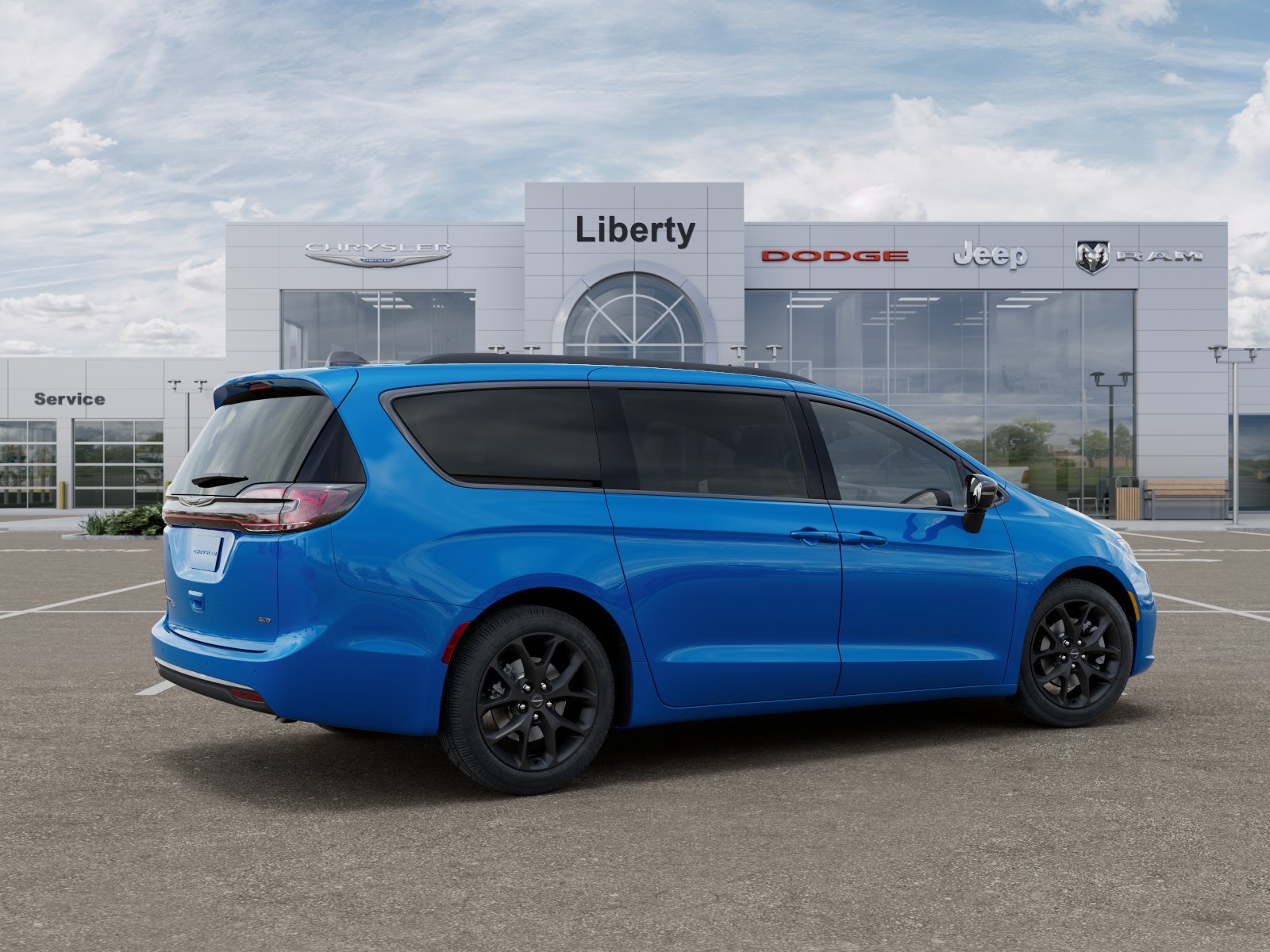 New 2026 Hydro Blue Pearl-Coat Exterior Paint Chrysler Select image 42