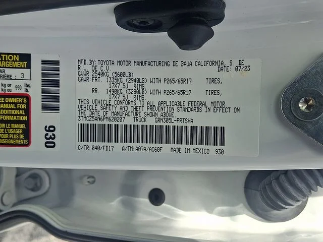 Used 2023 White Toyota TRD Sport image 26