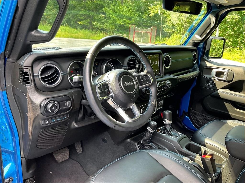 Used 2023 Blue Jeep Rubicon 4xe image 8