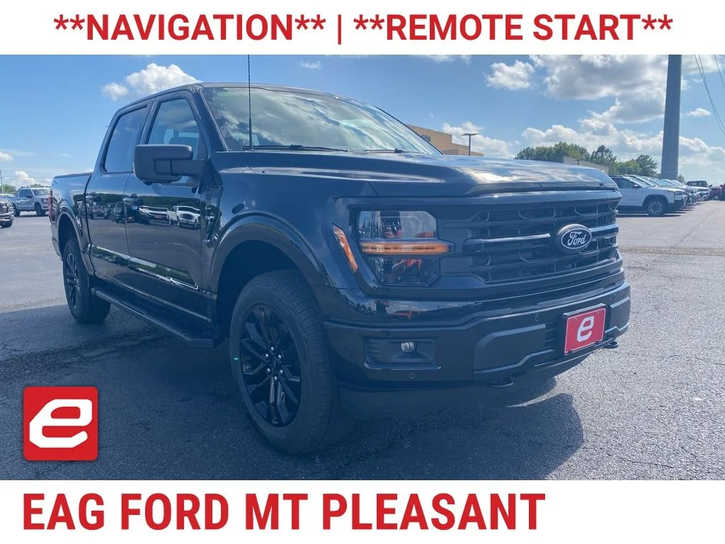 New 2026 Agate Black Metallic Ford XLT image 1