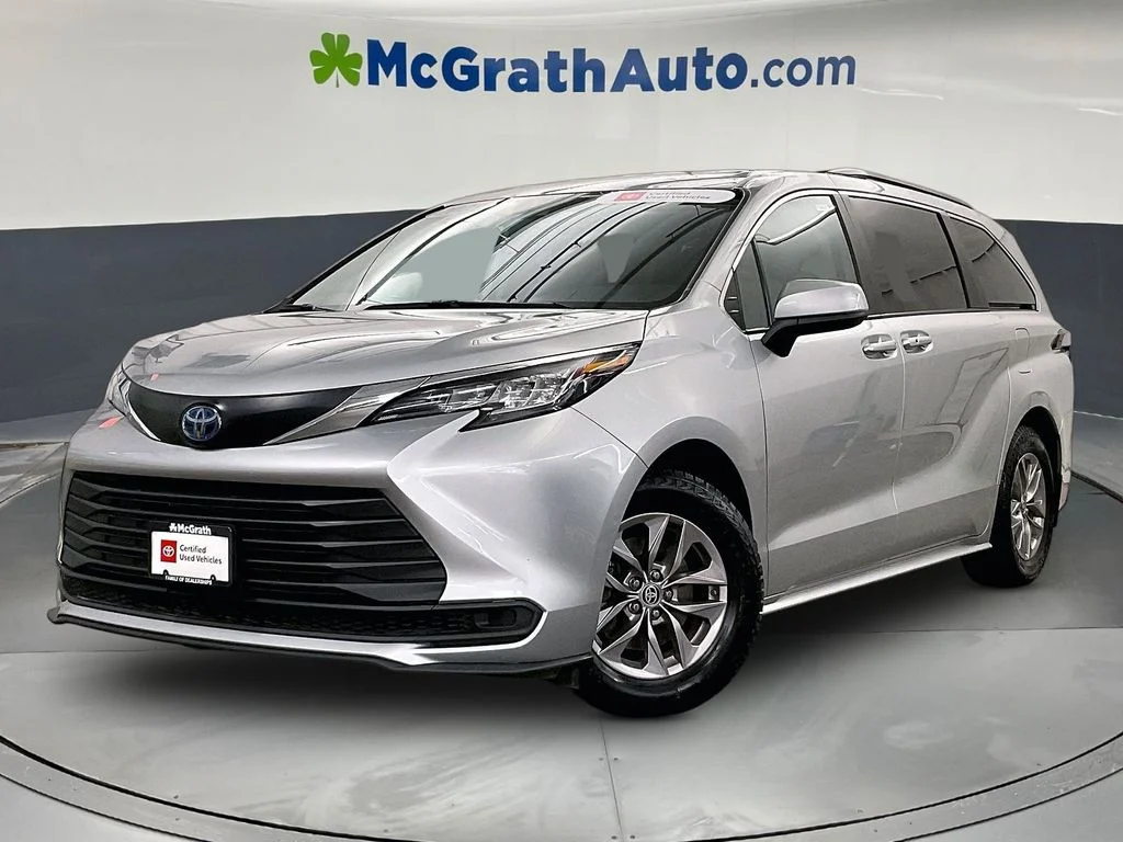 Certified Used 2023 Silver Toyota LE image 2