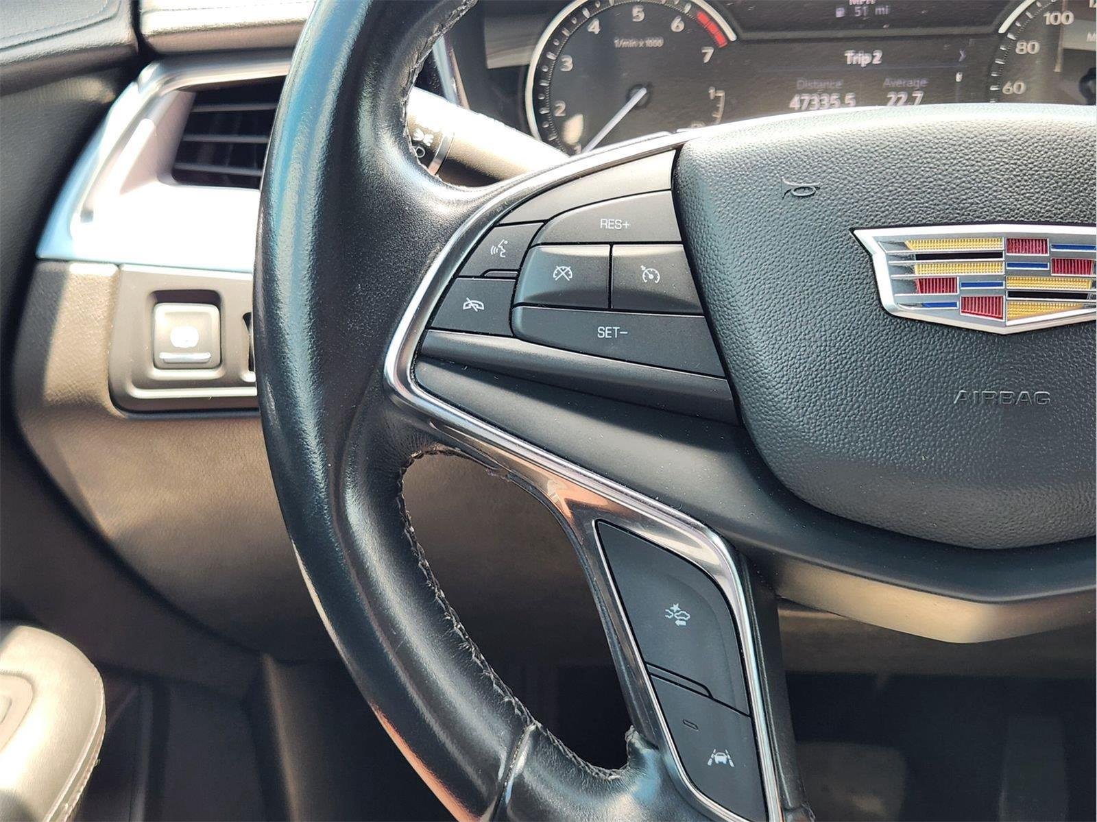 Certified Used 2022 Crystal White Tricoat Cadillac AWD Luxury image 29
