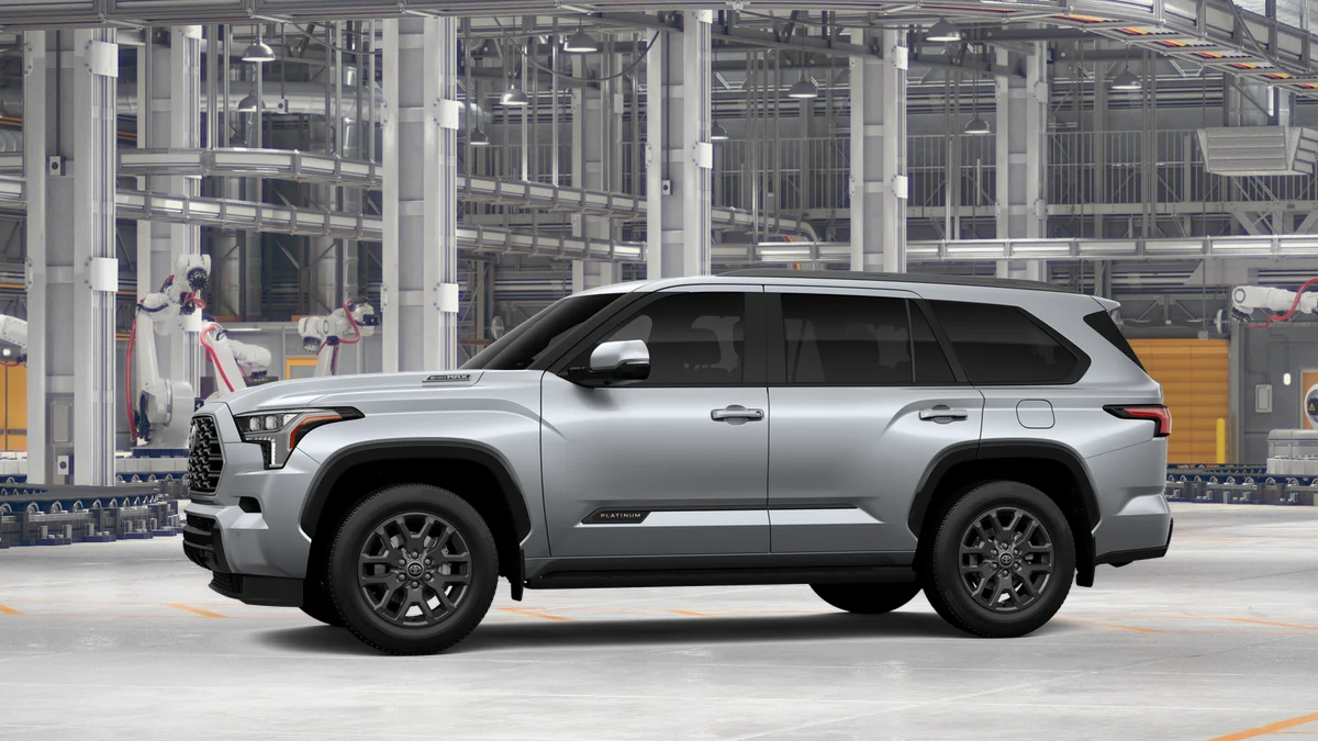New 2026 Celestial Silver Metallic Toyota Platinum image 3