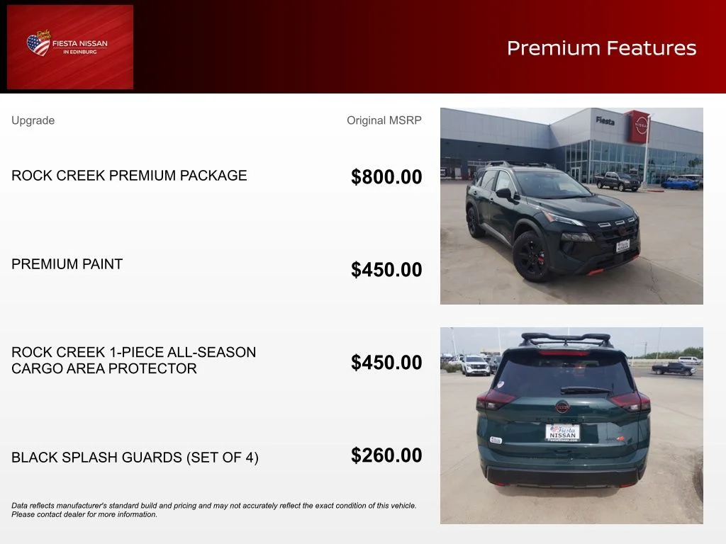 New 2026 Obsidian Green Pearl Nissan Rock Creek® image 3
