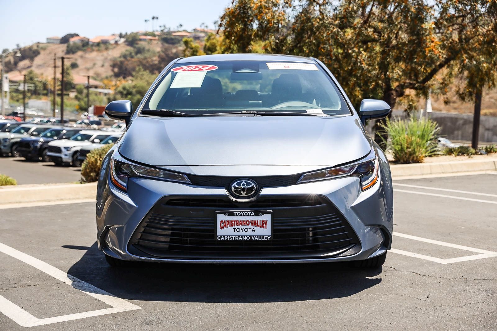 Certified Used 2024 CELESTITE GRAY ME. Toyota LE image 2