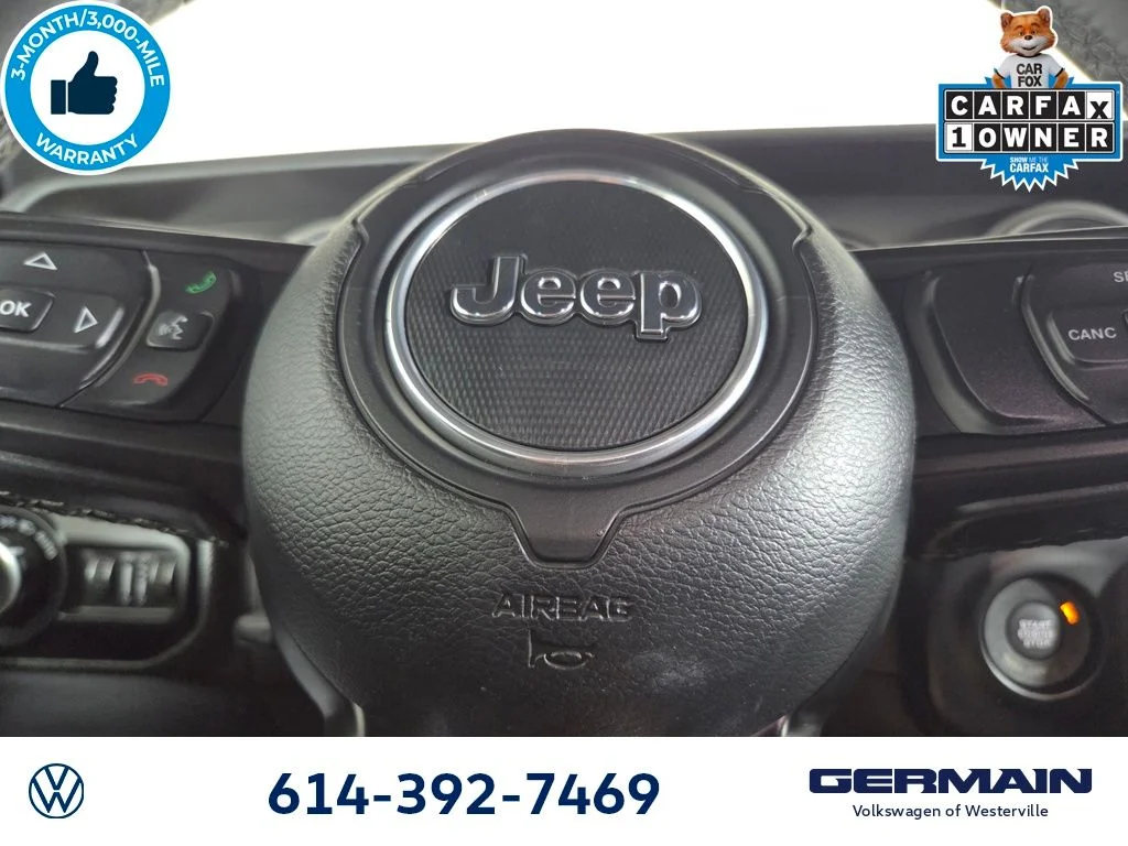 Used 2022 White Jeep Unlimited Sport S image 19