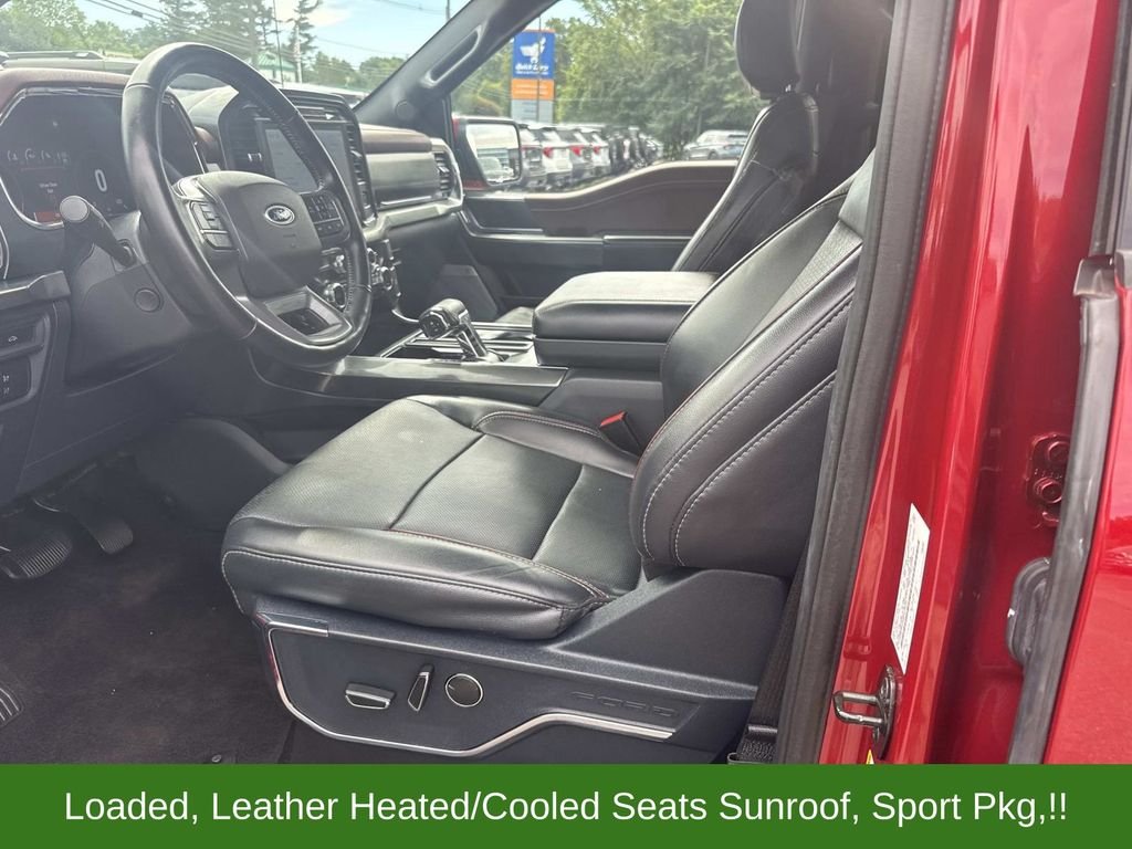 Used 2021 Red Ford Lariat image 17