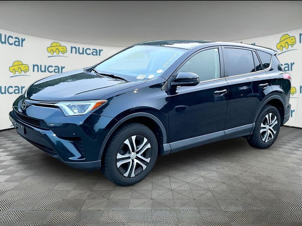 Used 2017 Blue Toyota LE image 3