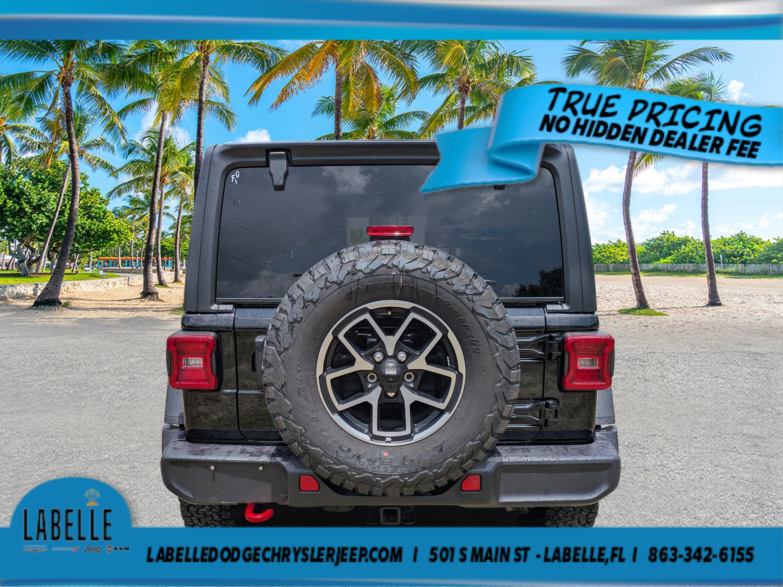 Used 2026 Black Clearcoat Jeep Rubicon image 4