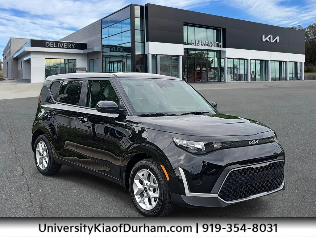Used 2025 Black Kia LX image 1