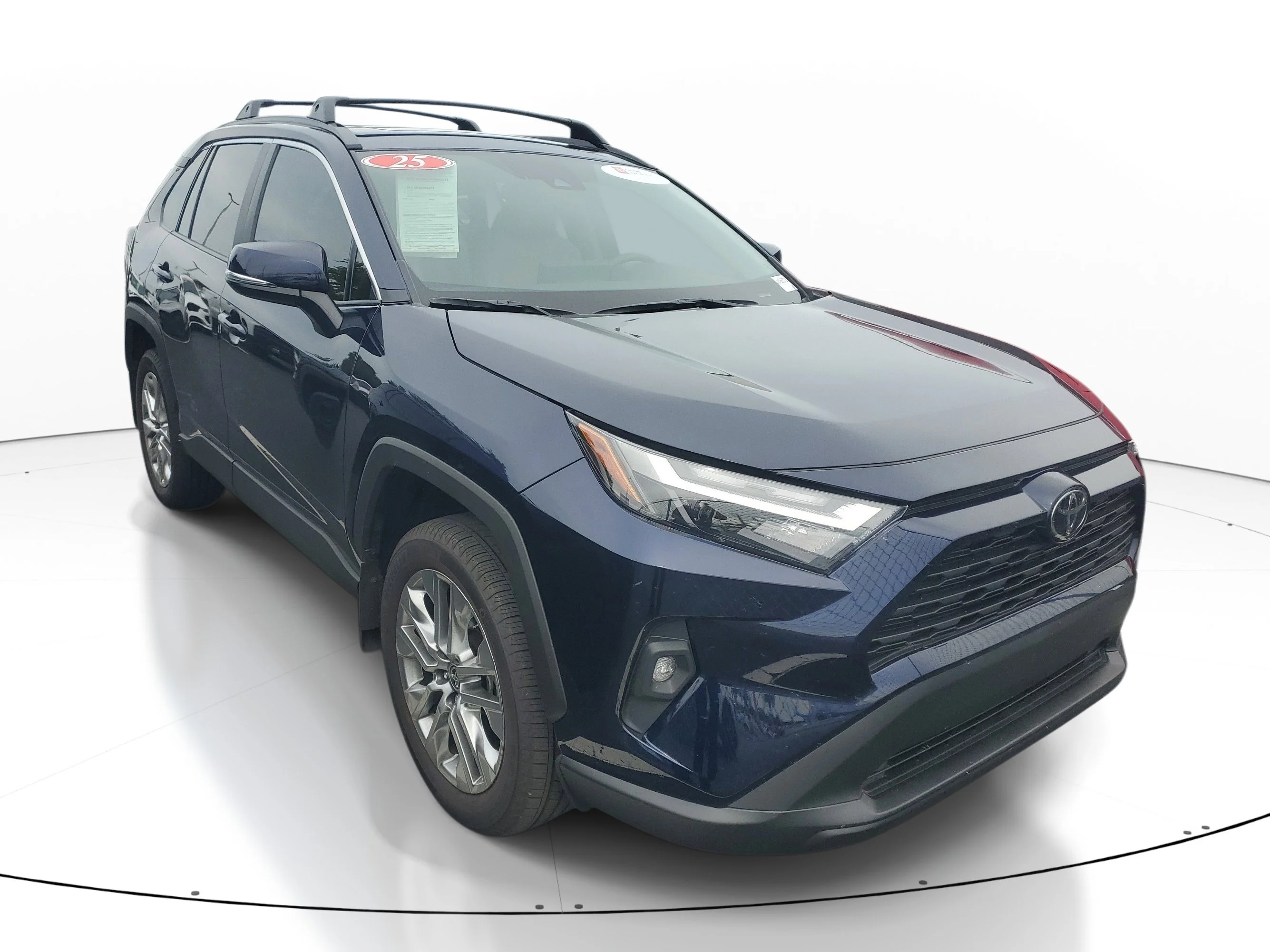 Used 2025 Midnight Black Metallic Toyota XLE Premium image 1