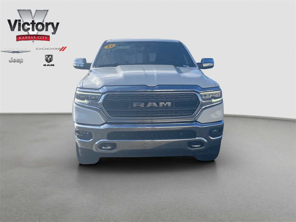 Used 2021 RAM Ram 1500 Pickup Limited with VIN 1C6SRFHT3MN672540 for sale in Kansas City