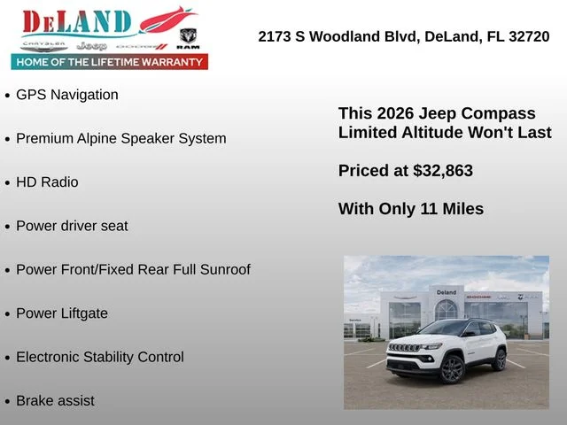 New 2026 Bright White Clear-Coat Exterior Paint Jeep Limited image 24