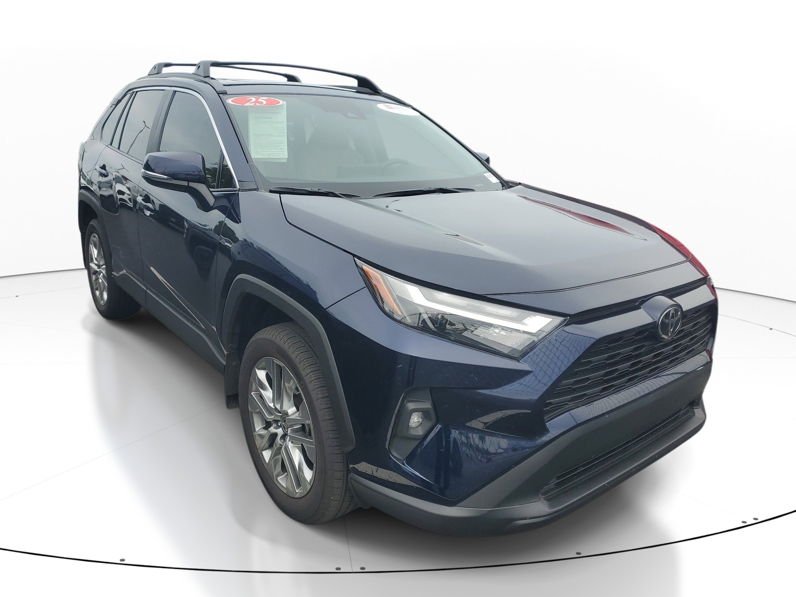 Used 2025 Midnight Black Metallic Toyota XLE Premium image 1