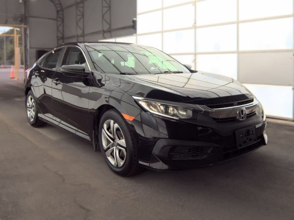 Used 2016 Crystal Black Pearl Honda LX image 3