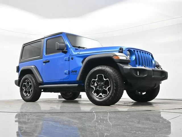 Used 2021 Hydro Blue Pearlc Jeep Sport S image 21