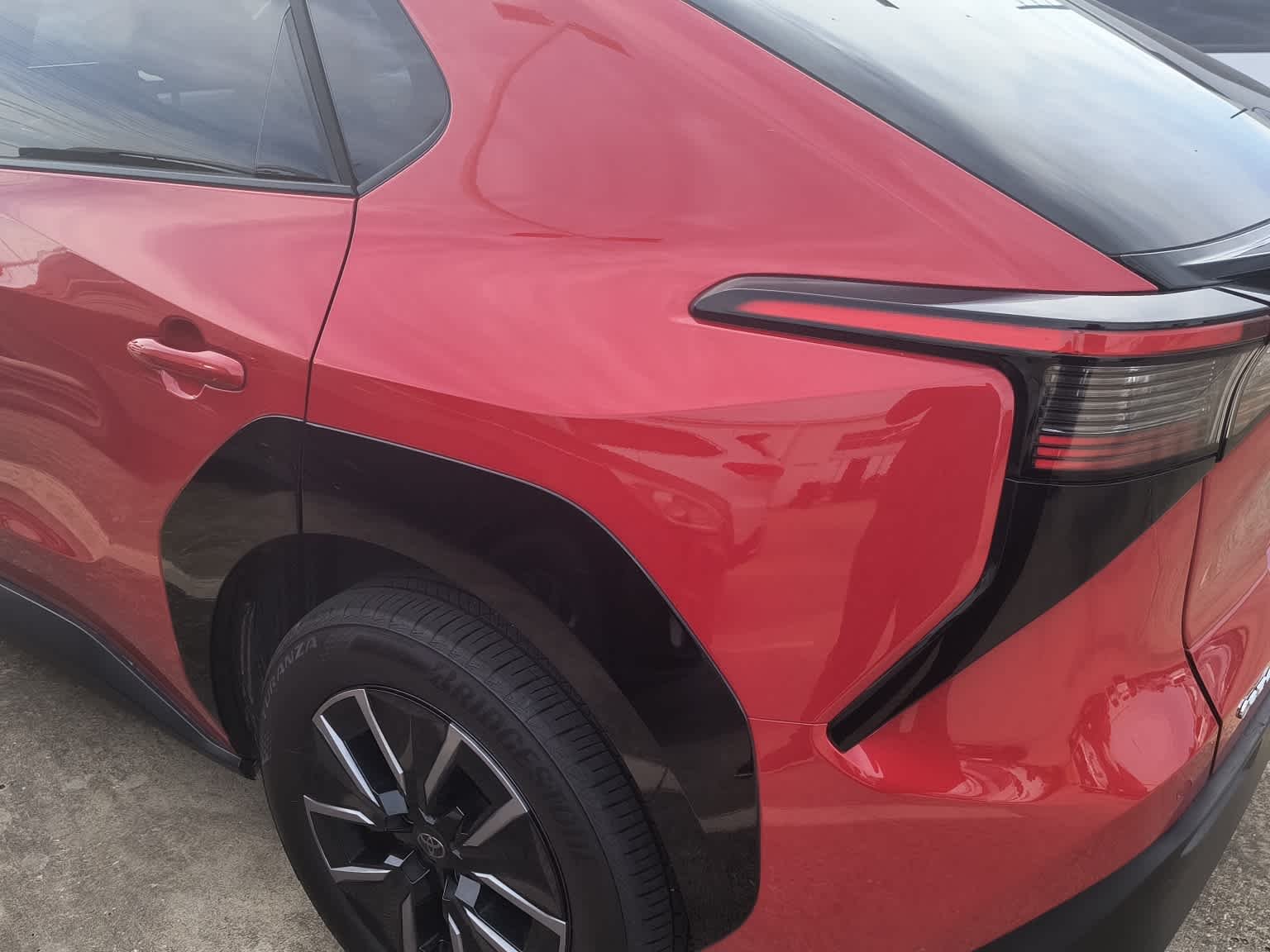 Used 2026 Supersonic Red Toyota XLE image 2