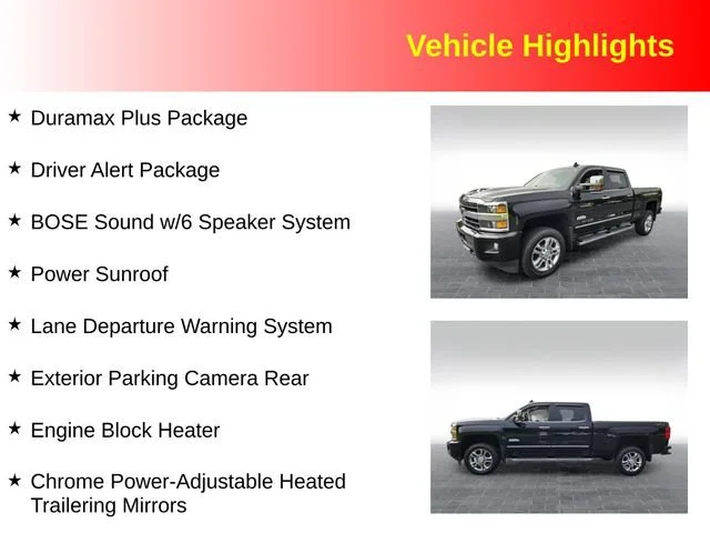 Used 2019 BLACK Chevrolet High Country image 3