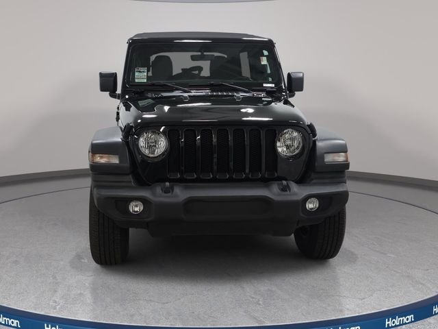 Used 2022 Black Clearcoat Jeep Unlimited Sport S image 3