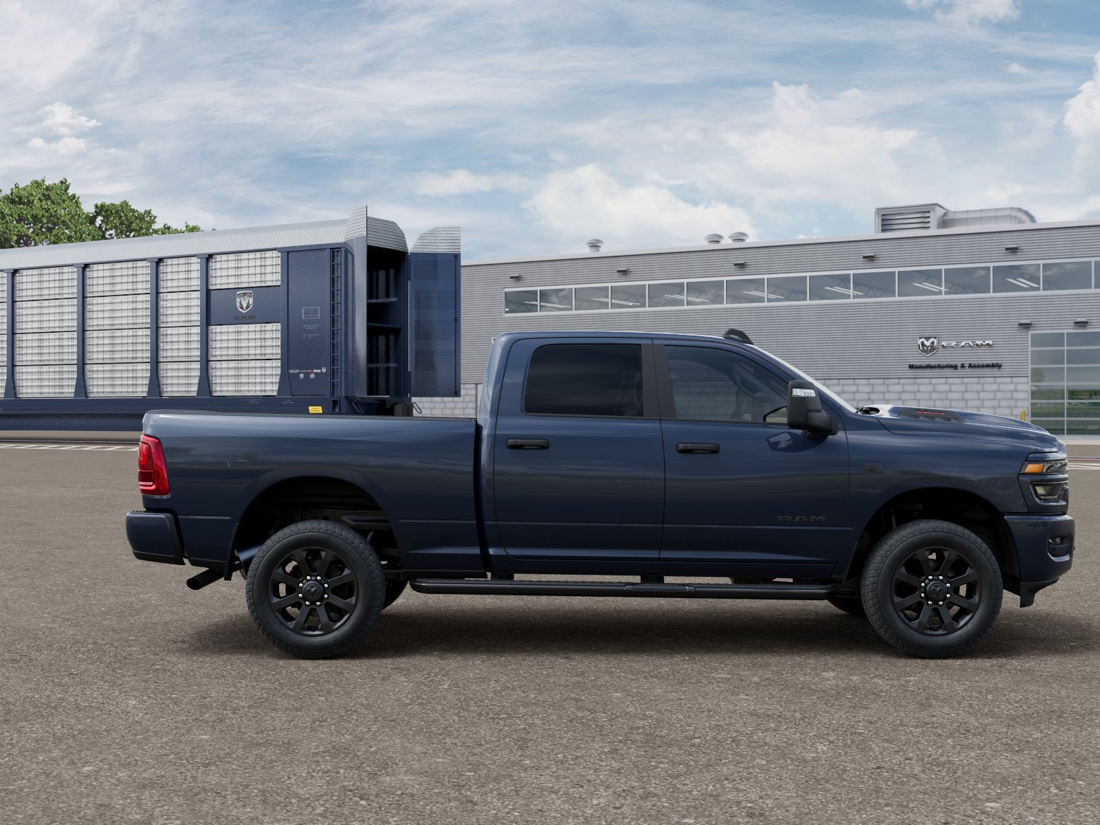 New 2027 Forged Blue Metallic Exterior Paint RAM BIG HORN image 21
