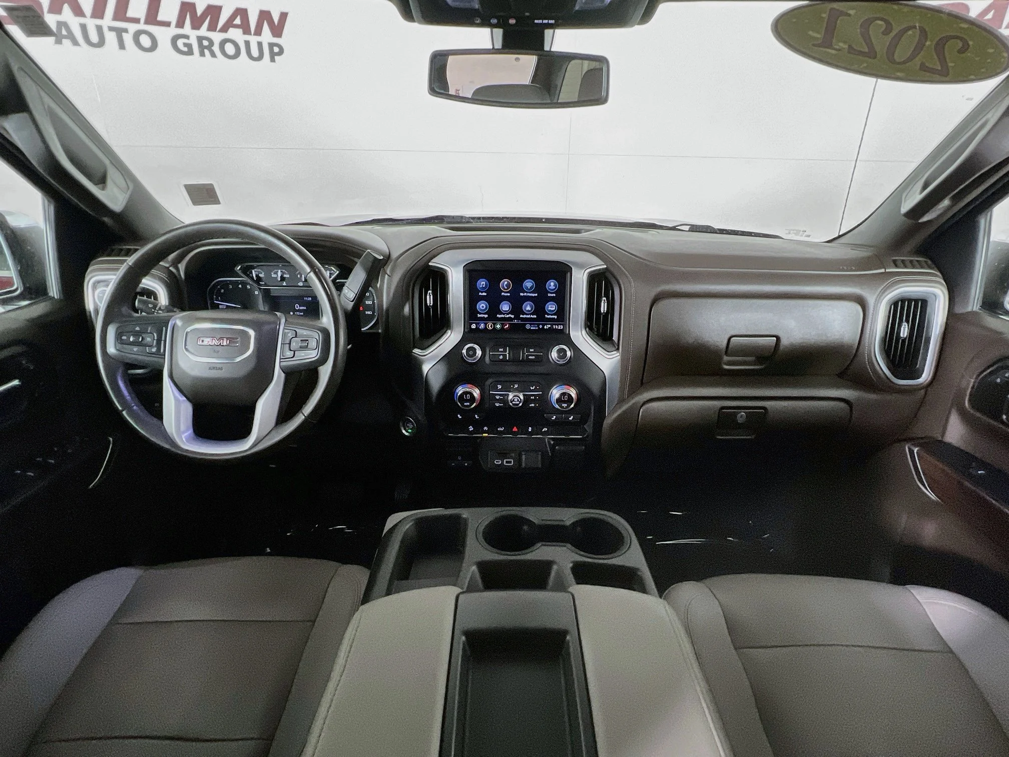 Used 2021 Cayenne Red Tintcoat GMC SLT image 24