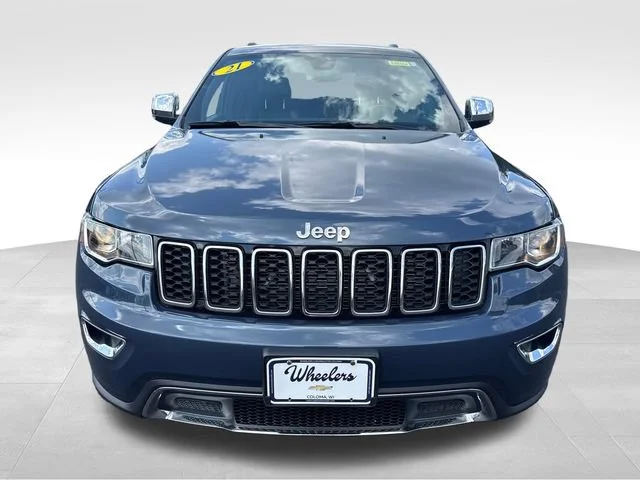 Used 2021 Blue Jeep Limited image 8