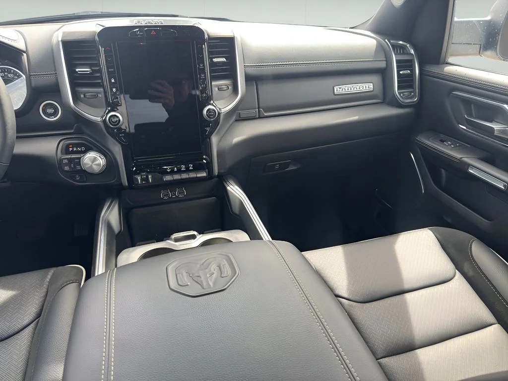 Used 2025 Bright White Clearcoat Ram Laramie image 21