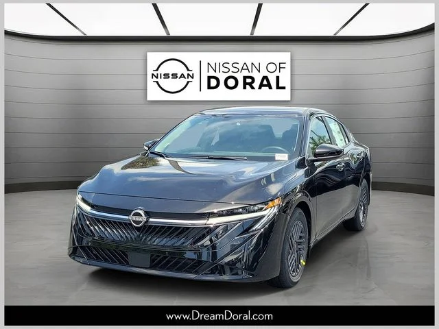 New 2026 Super Black Nissan SV image 1