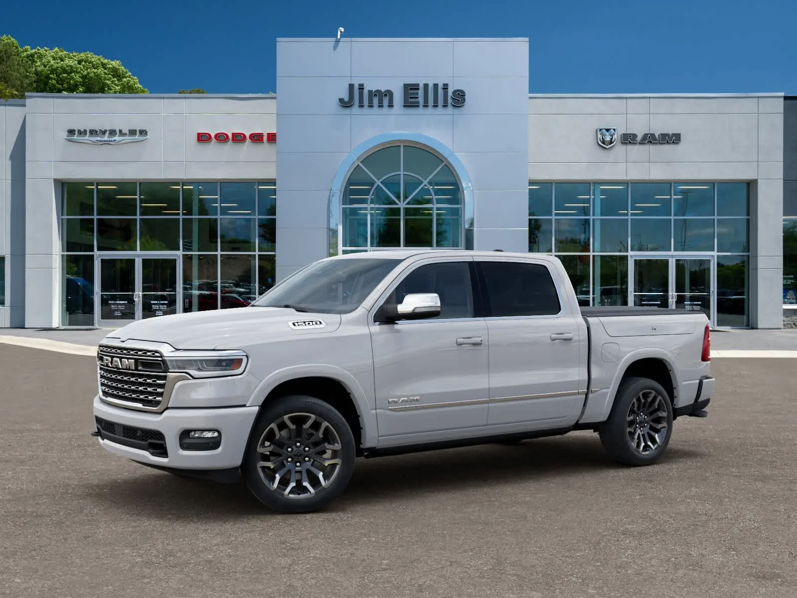 New 2026 Bright White Clearcoat Ram Limited image 2