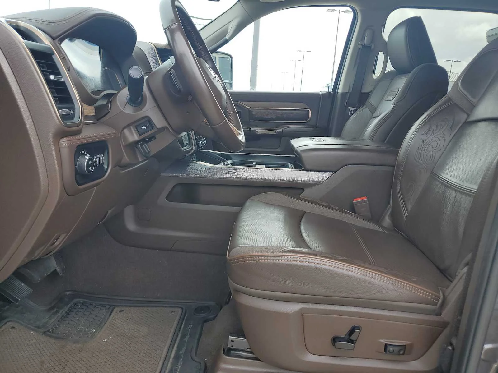 Used 2025 Ceramic Gray Clearcoat G Ram Longhorn image 20