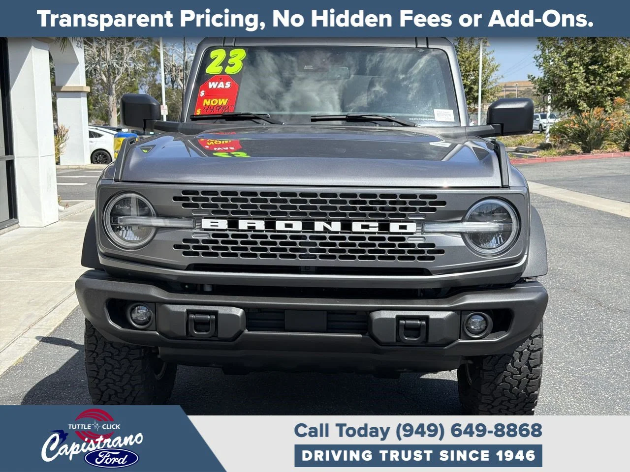 Used 2023 Carbonized Gray Metallic Ford Badlands image 11