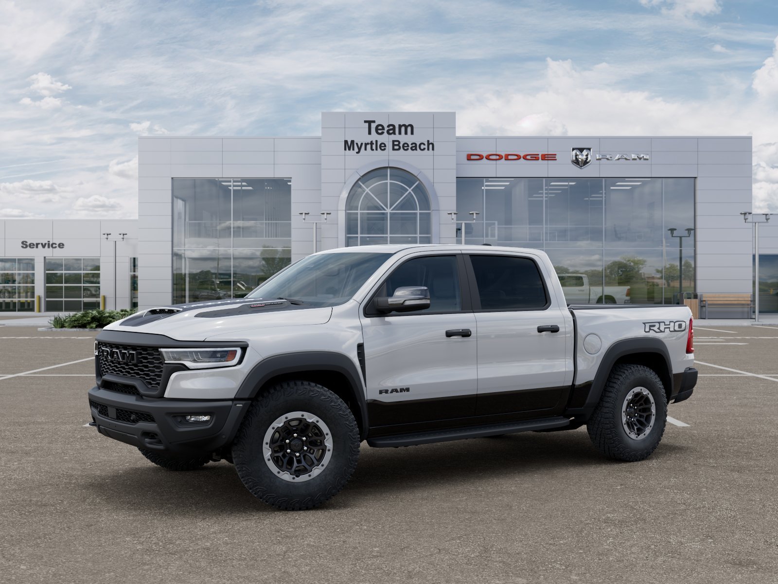 New 2026 Bright White Clear-Coat Exterior Paint RAM RHO image 29