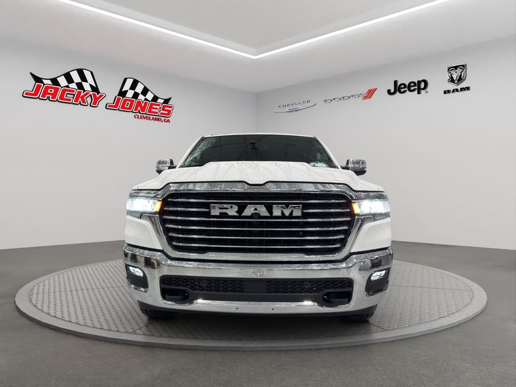New 2026 Bright White Clear-Coat Exterior Paint RAM Laramie image 11