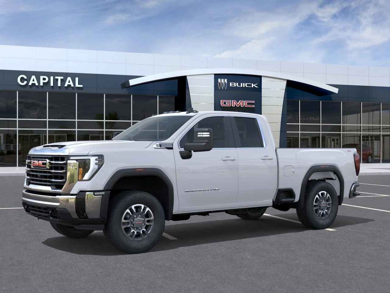 New 2026 Summit White GMC SLE image 3