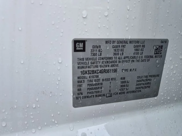 Used 2016 Summit White GMC SLT image 25