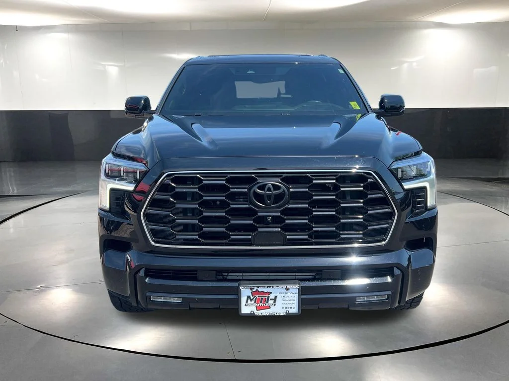 Certified Used 2024 Black Toyota Platinum image 3