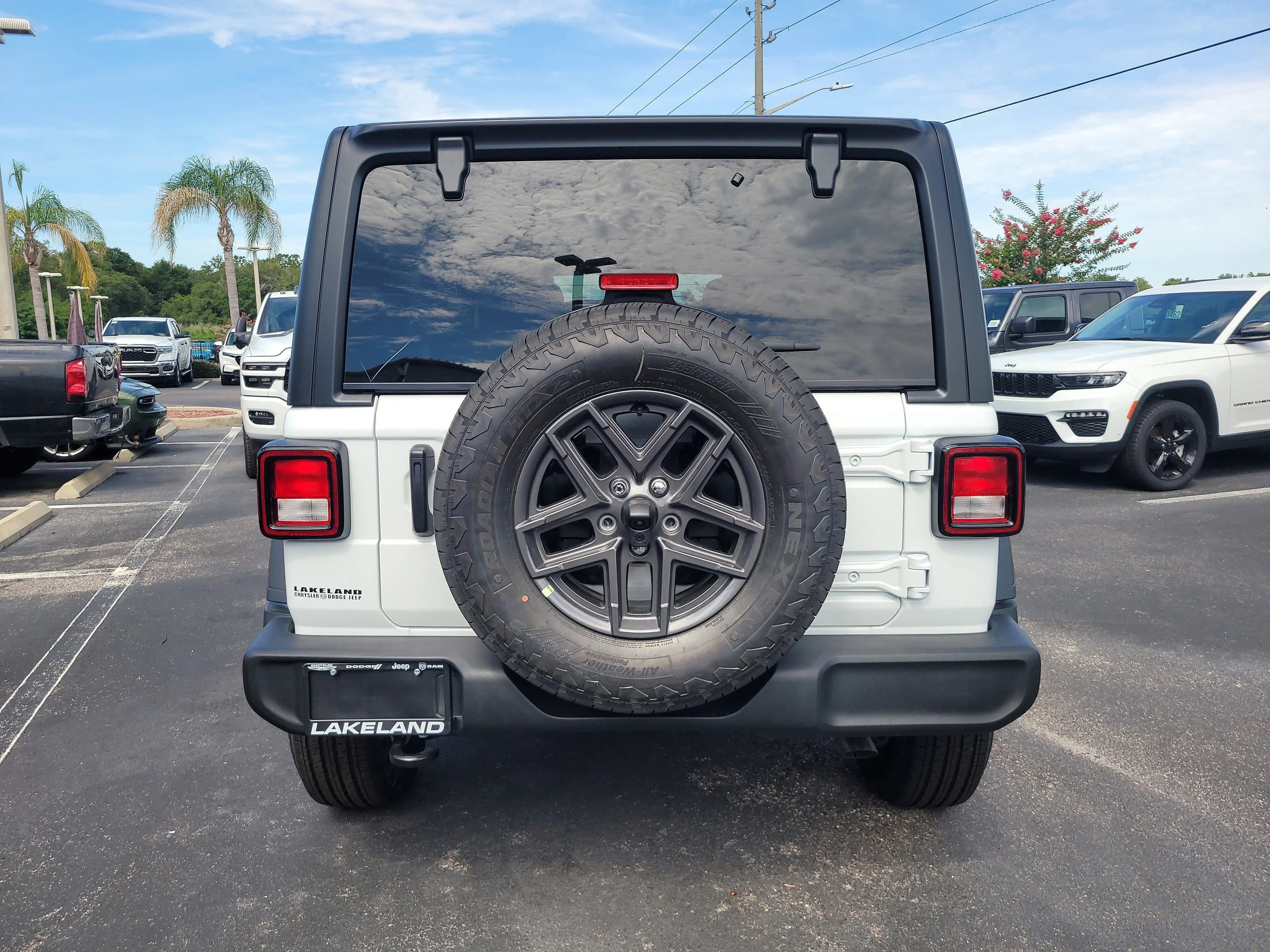 New 2026 Bright White Clearcoat Jeep Sport S image 7