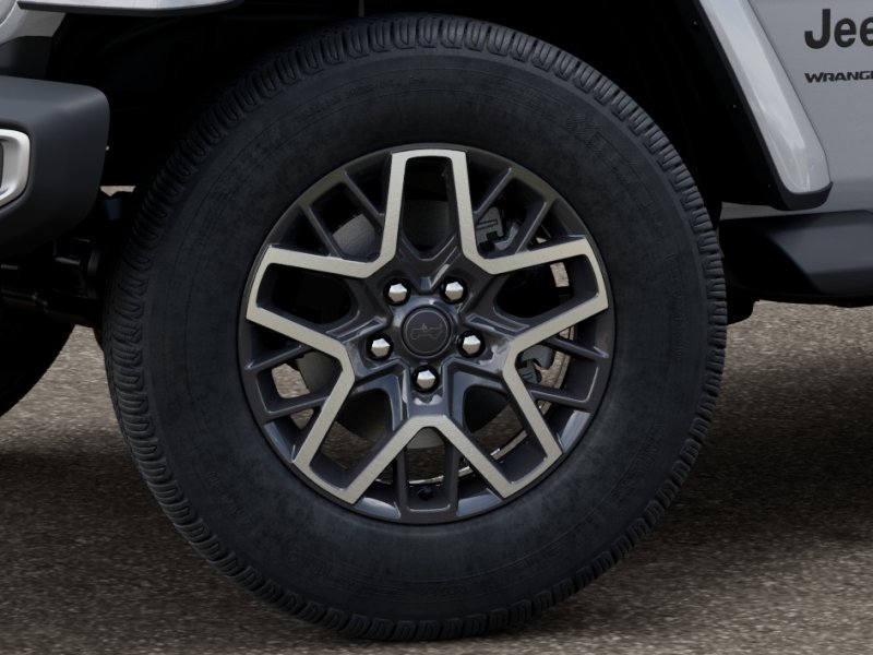 New 2026 Bright White Clear-Coat Exterior Paint Jeep Sahara image 4