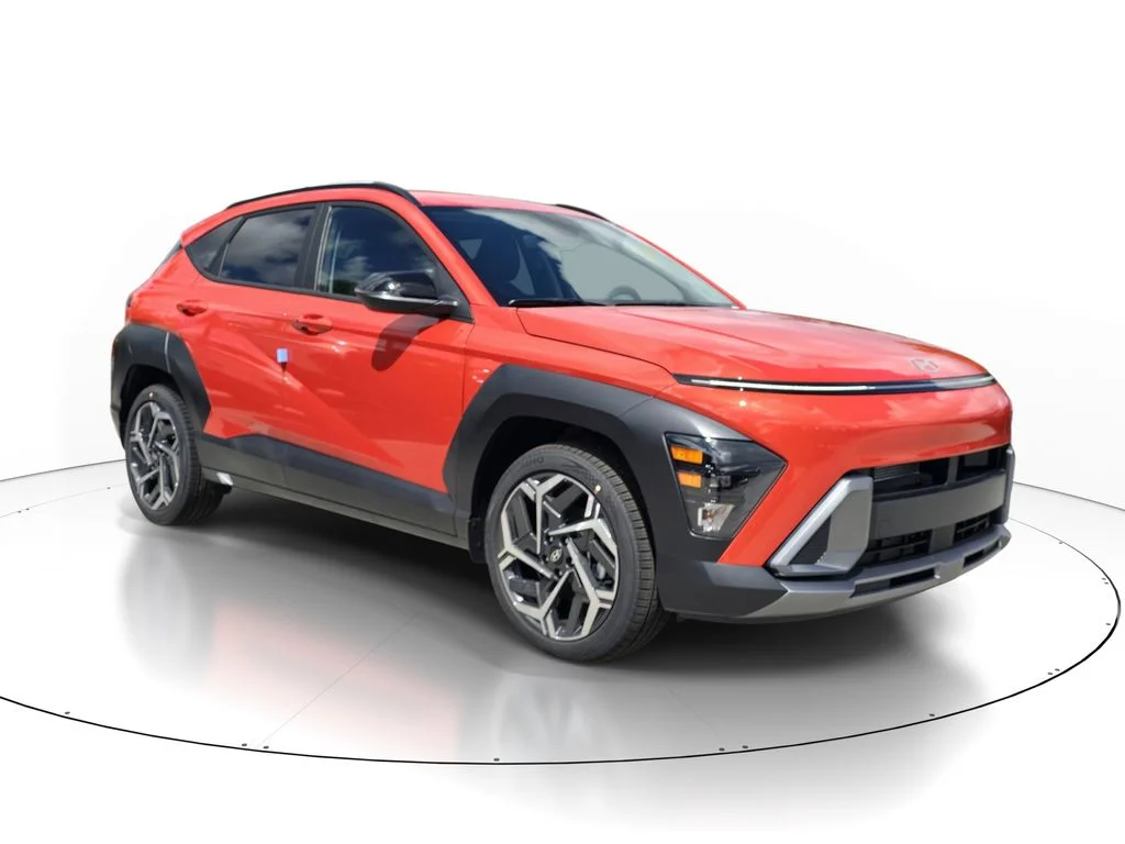New 2026 Orange Hyundai SEL Premium image 2
