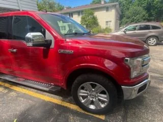 Used 2020 Red Ford Lariat image 2