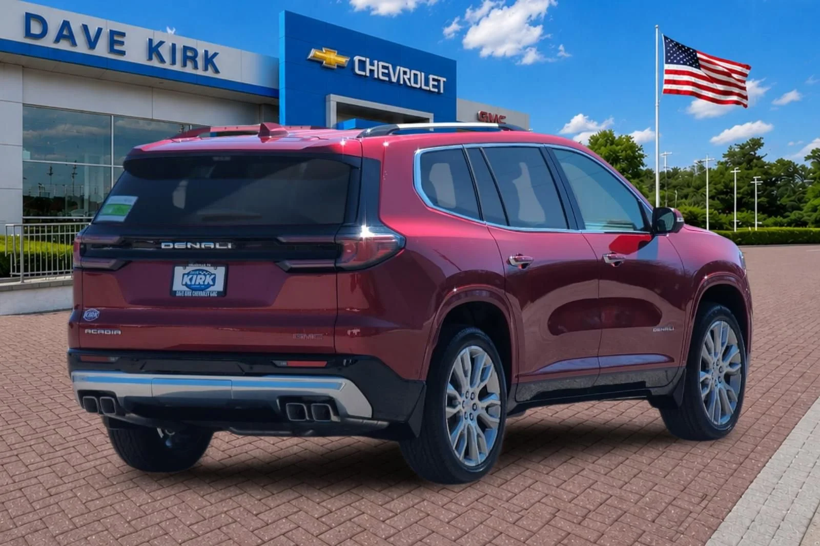 New 2026 Volcanic Red Tintcoat GMC Denali image 3