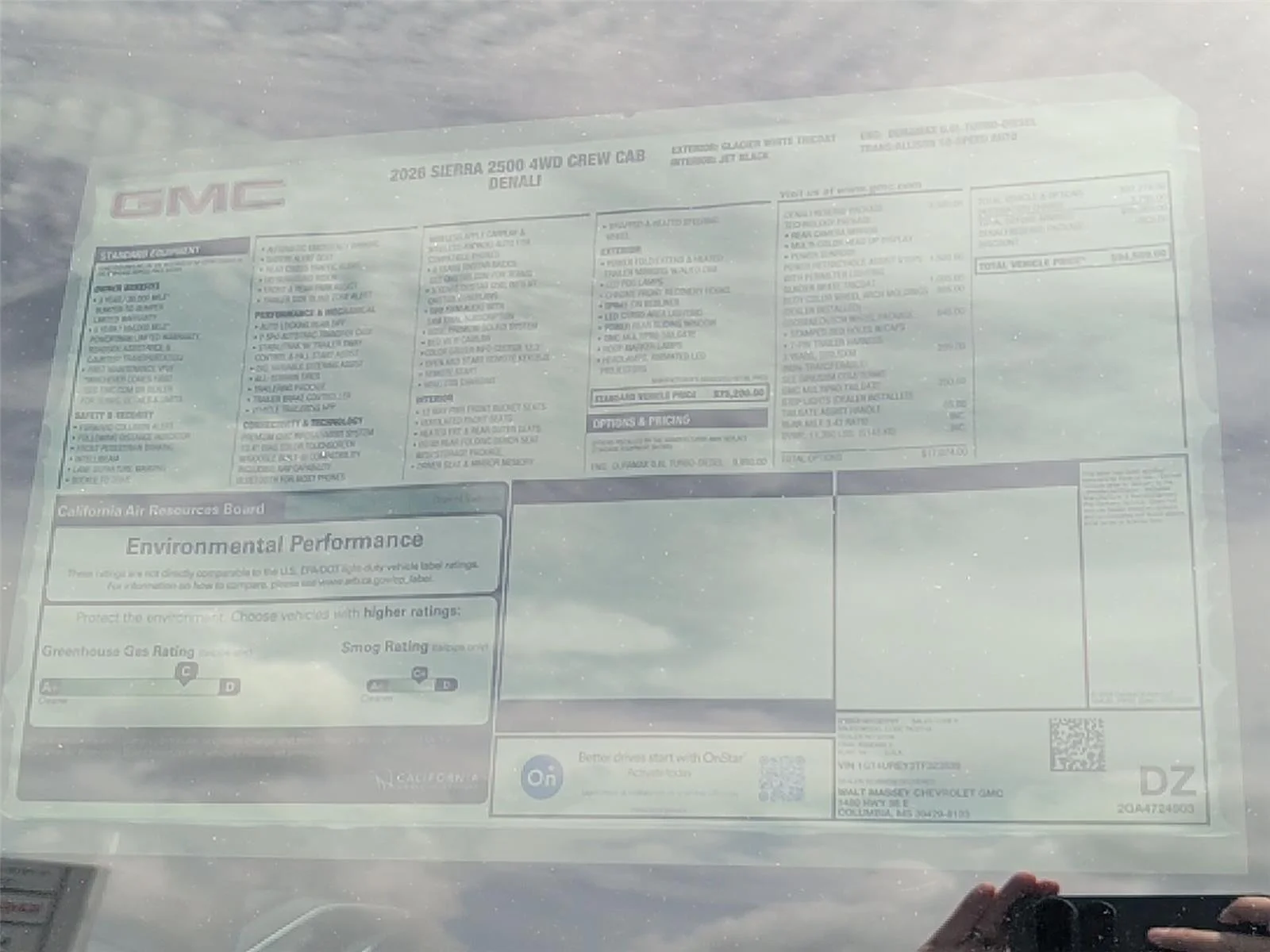 New 2026 Glacier White Tricoat GMC Denali image 39