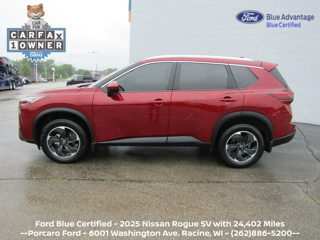 Certified Used 2025 Scarlet Ember Nissan SV image 2