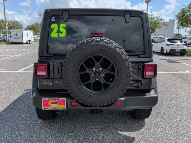 Used 2025 Black Jeep Willys 4xe image 5