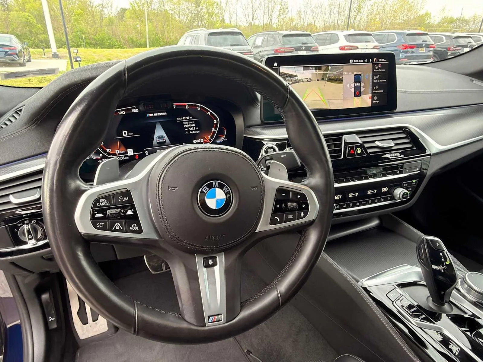 Used 2022 Tanzanite Blue II Metallic BMW M550i xDrive image 16