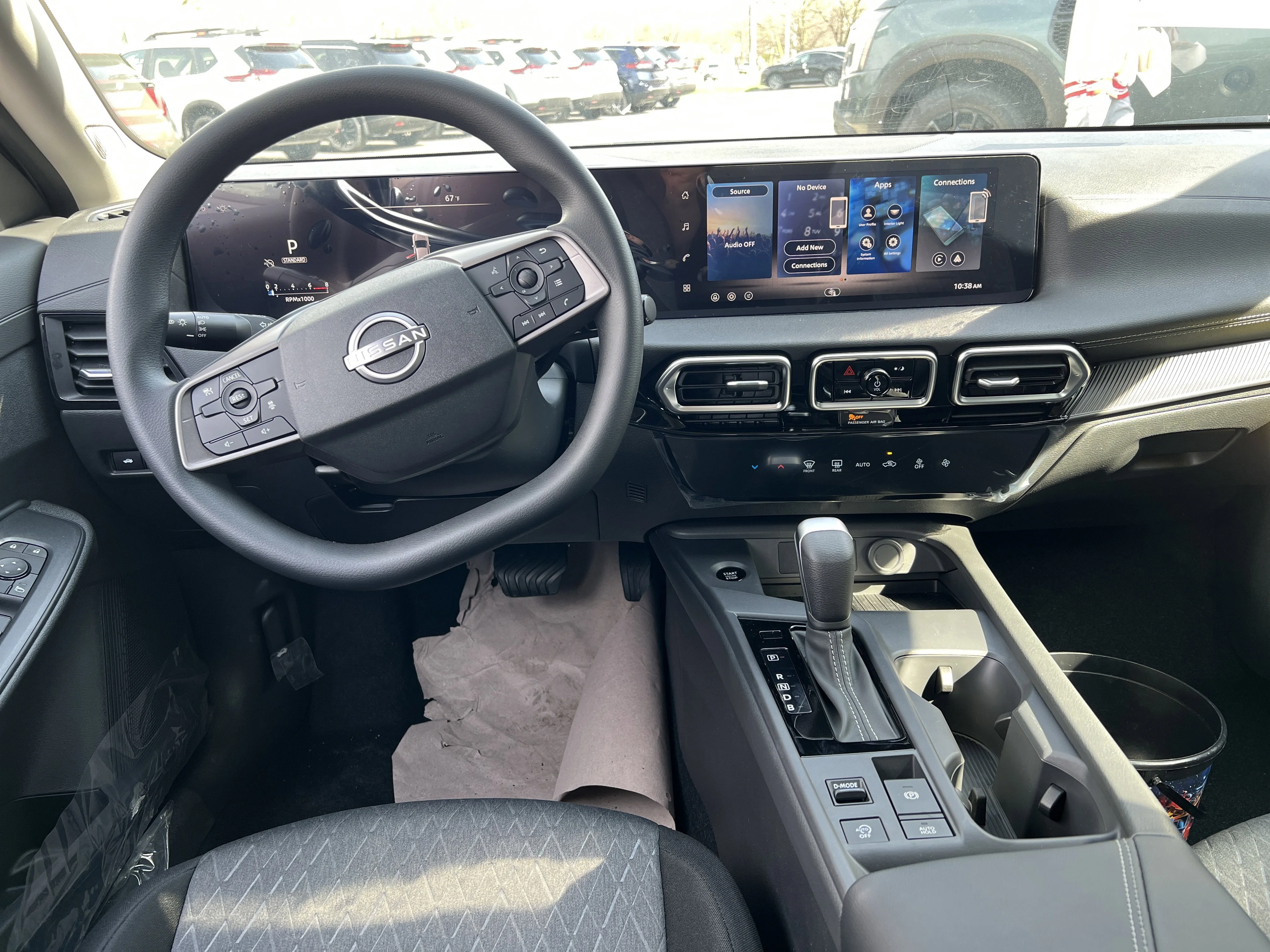 New 2026 Gun Metallic Nissan SV image 3