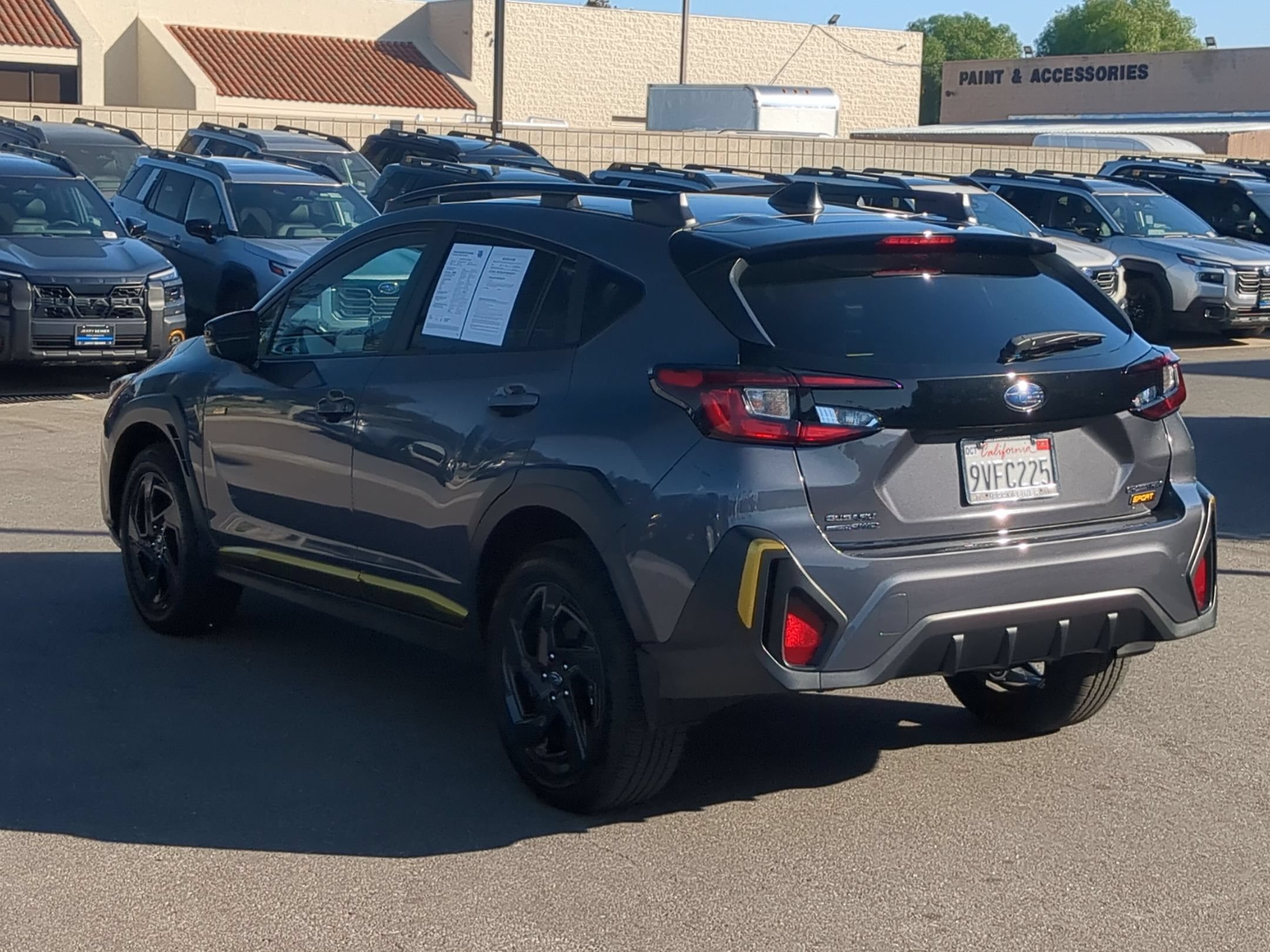 Certified Used 2025 Magnetite Gray Metallic Subaru Sport image 3